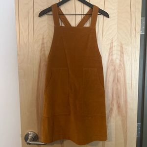 Burnt Orange Velveteen Jumper